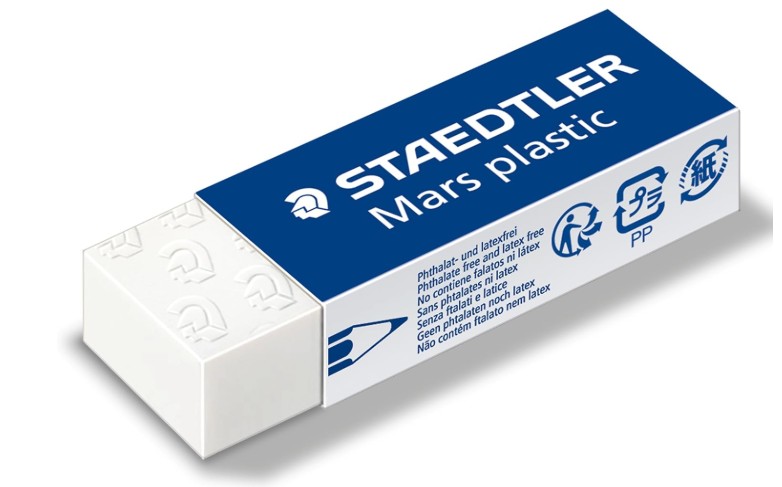 Gomme Staedtler Mars plastic