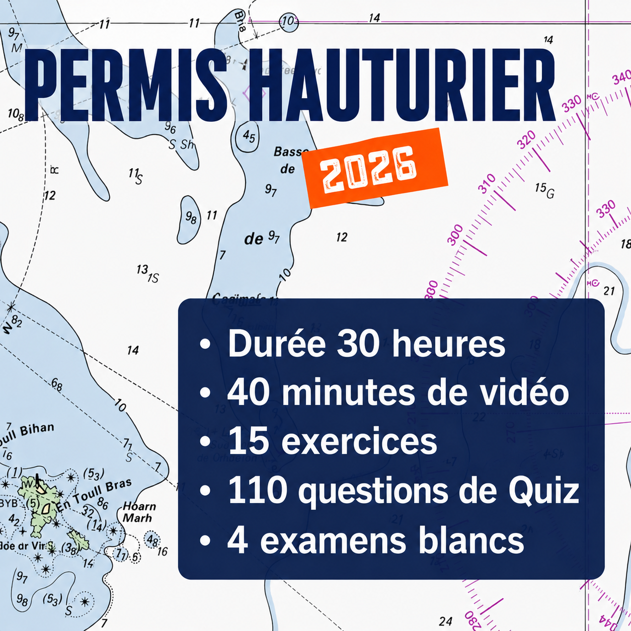 programme formation permis hauturier en ligne sesame-nautic