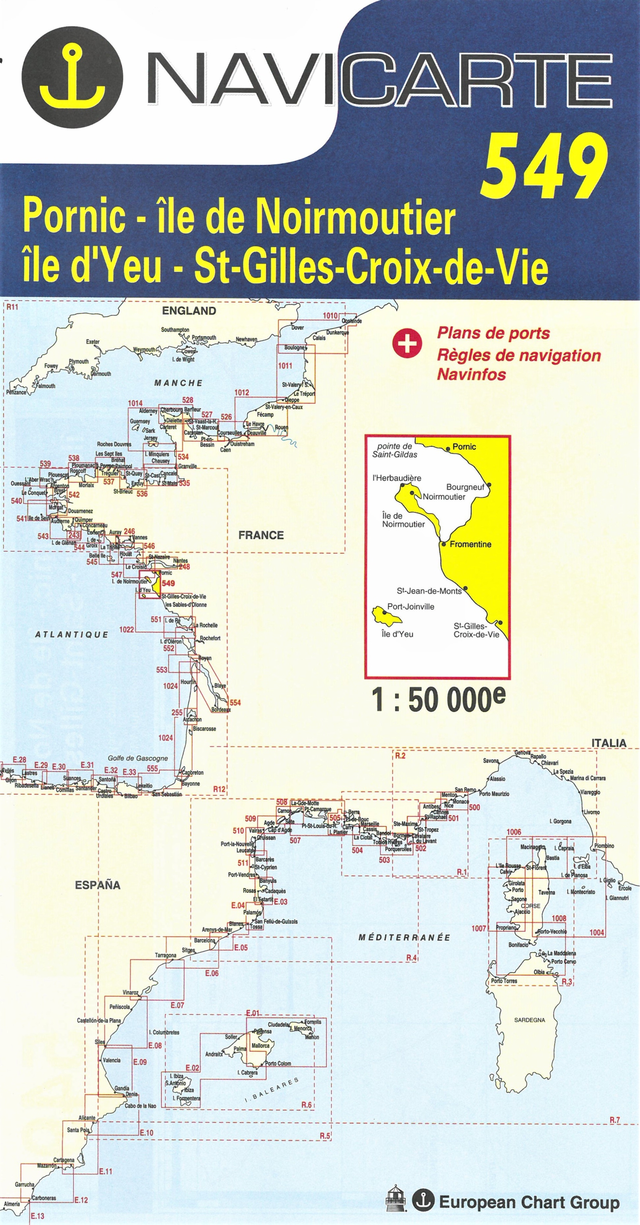 navicarte 549 Pornic-St gilles