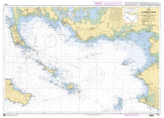 Carte marine SHOM 7033 De Quiberon au Croizic-version à plat