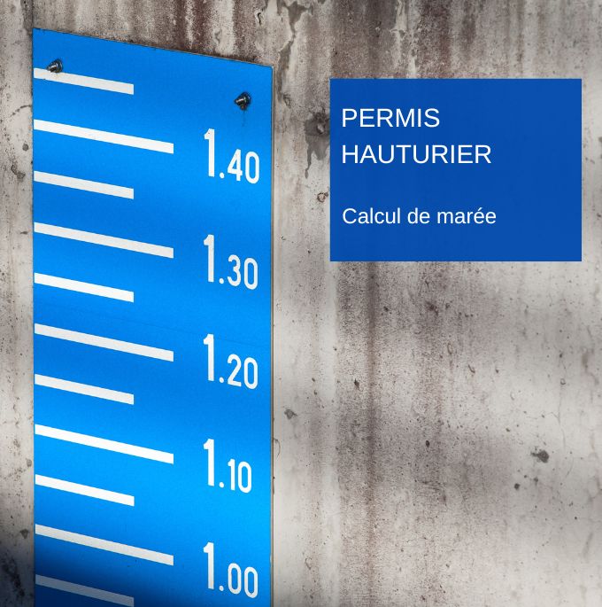 test gratuit permis hauturier calcul de marée