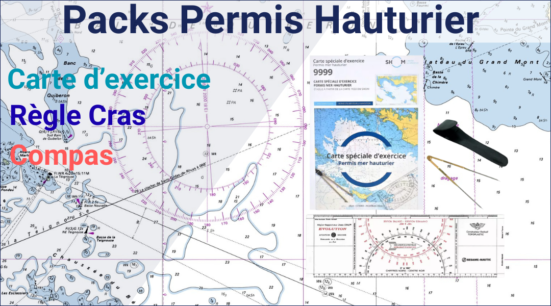 Packs complet permis hauturier et Capitaine 200