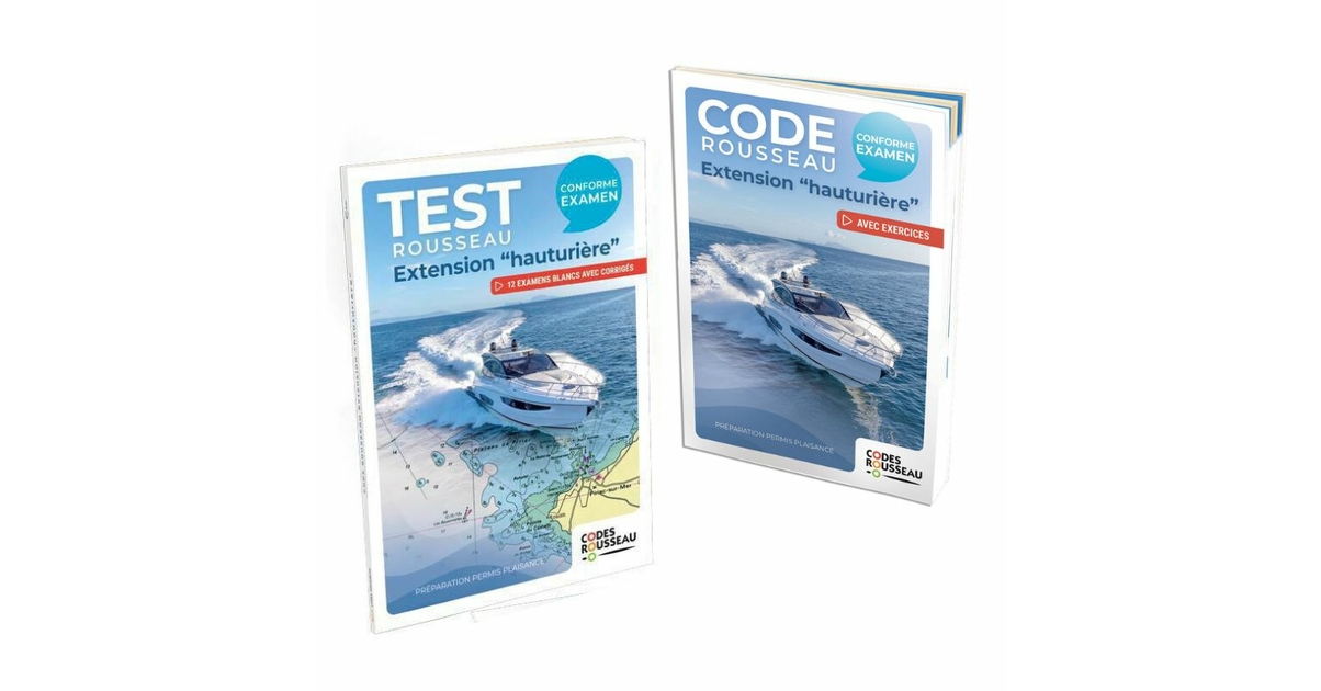 Code+ tests permis hauturier Code Rousseau - LIBRAIRIE/Permis Hauturier ...