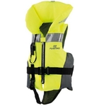 gilet enfant kid'o de platimo couleur jaune fluo