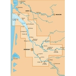 Carte estuaire de la gironde guide fluvial editions du breil