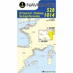 carte navicarte Manche - Double N°1014 & 528 - St-Vaast, Iles Anglo-Normandes