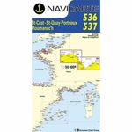 carte marine navicarte Manche - Double N°536 & 537 - St-Cast, Ploumanac'h