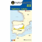 carte marine navicarte Atlantique - Simple N°555 - Cap Breton, Lekeito