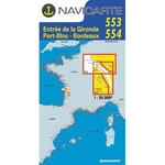 Navicarte - 553 + 554 - Entrée de la Gironde, Bordeaux