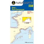 Carte Navicarte 508-De Sète à Port Camargue-étang de Thau