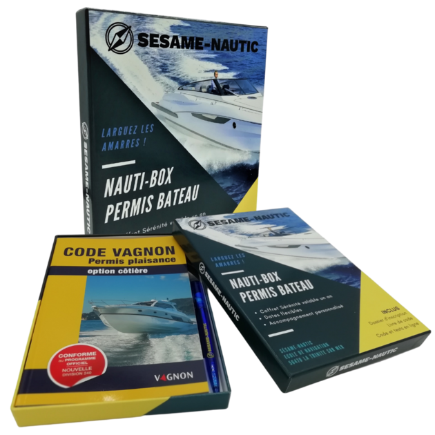 Coffret cadeau Permis Bateau Côtier - IDEES CADEAUX/Coffrets Permis