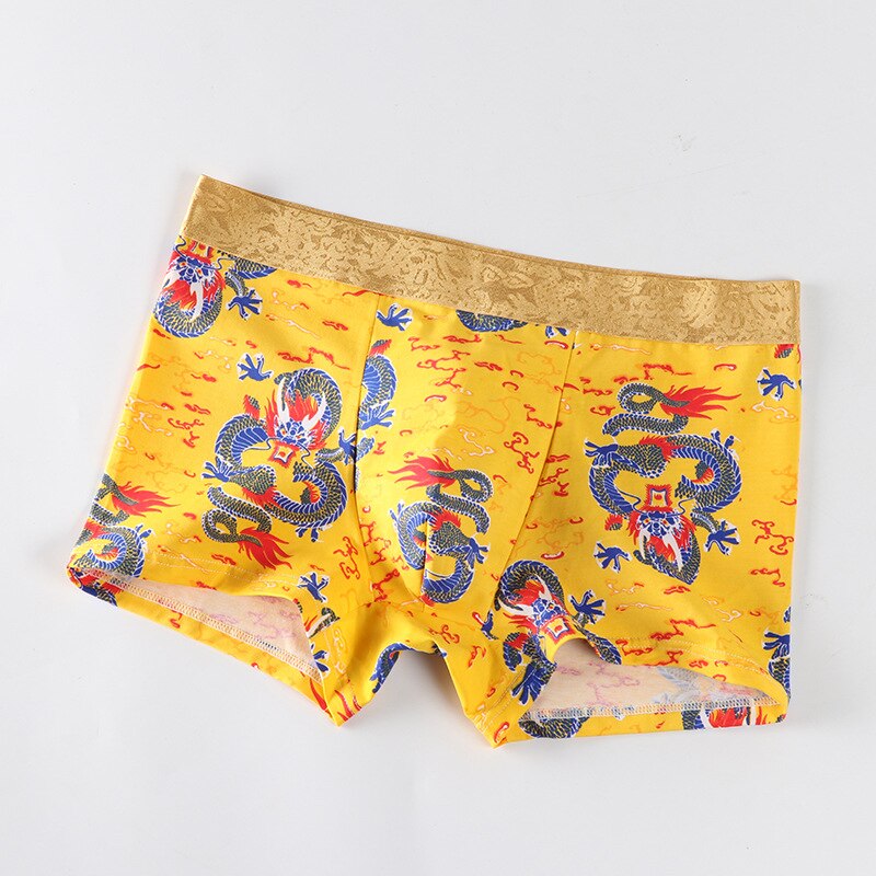 Boxer-en-coton-pour-homme-sous-v-tement-la-mode-imprim-Dragon-respirant-cale-on-taille