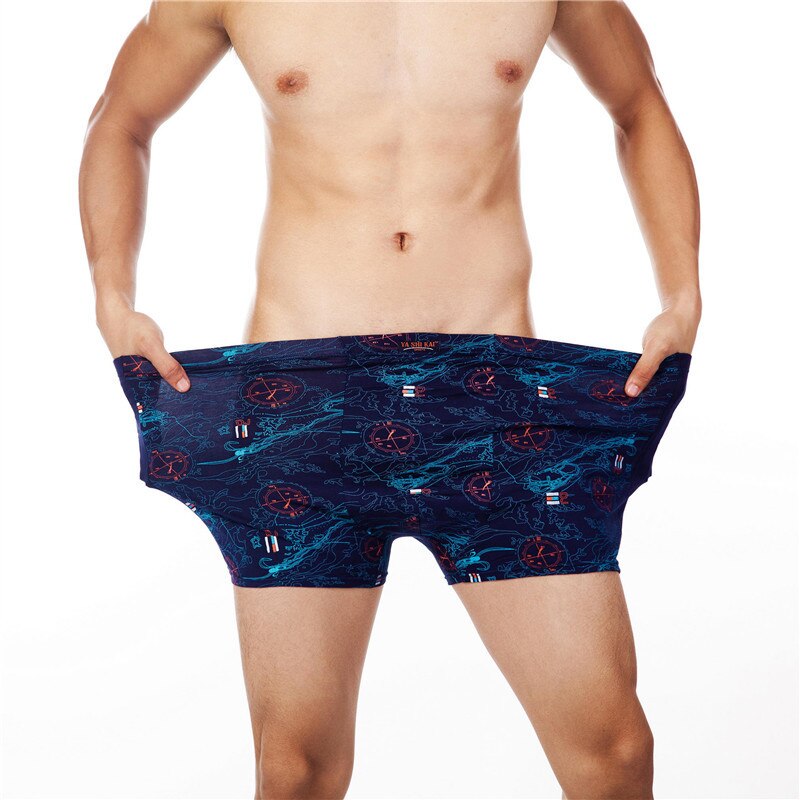 Haute-qualit-grande-taille-XL-7XL-Boxer-Shorts-Mens-Underwear-Male-Confortable-et-respirant-Mens-Underwear