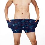 Haute-qualit-grande-taille-XL-7XL-Boxer-Shorts-Mens-Underwear-Male-Confortable-et-respirant-Mens-Underwear