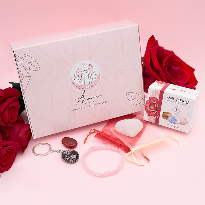 coffret amour lithothérapie