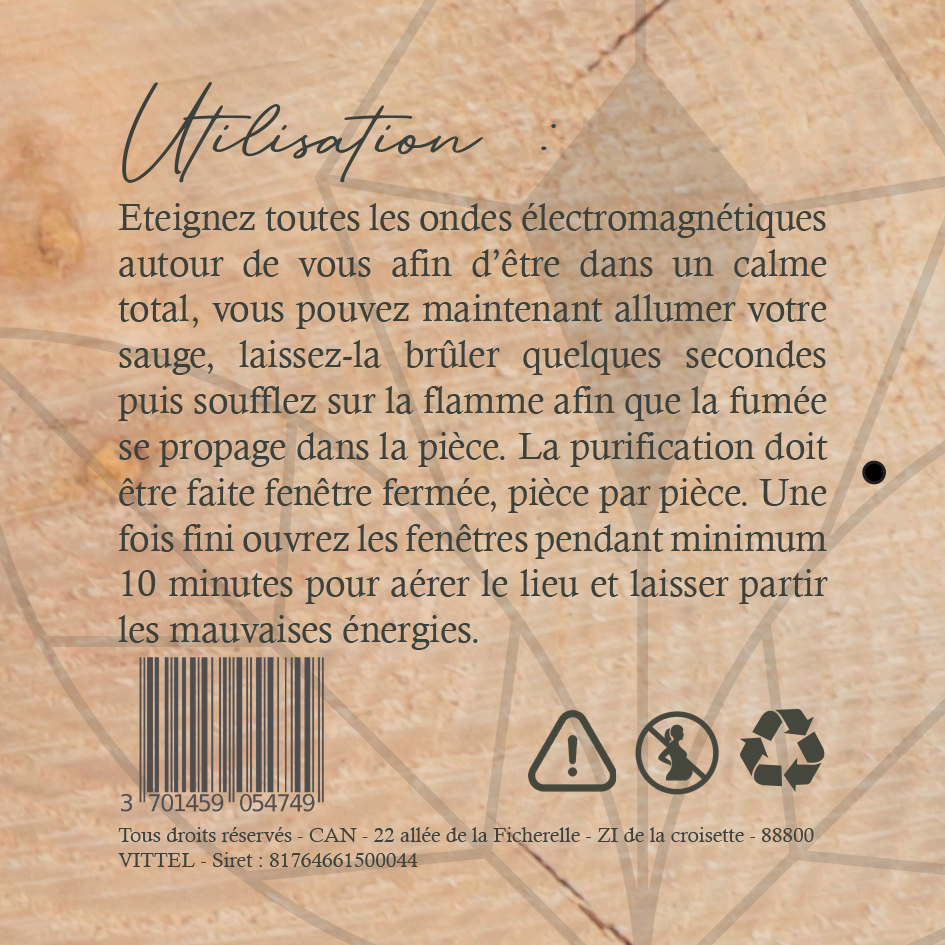 Fumigation Herbe Sacrée