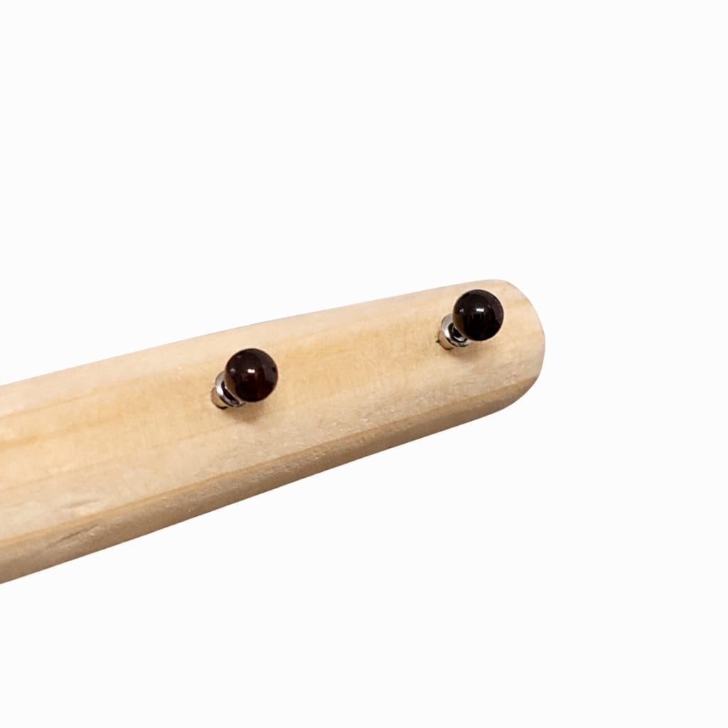 Boucles doreilles Grenat Rouge