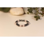 Bracelet Bouddha Hématite Quartz Rose 2