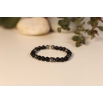 Bracelet Bouddha Obsidienne 3 Hématite 1