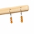 Boucles d'oreilles Cornaline