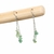 Boucles d'oreilles Aventurine Verte Baroque