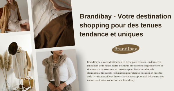 Boutique tendance en orders ligne