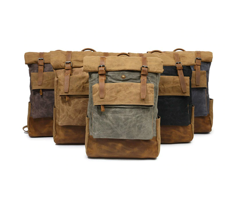 bingham sac à dos vintage homme boutique bagaran toile rétro cuir mode (2)