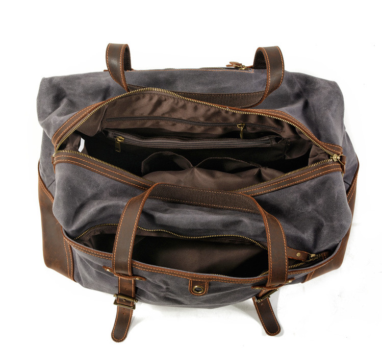 Marignol sac de voyage cuir crazy horse vintage rétro bagaran 3