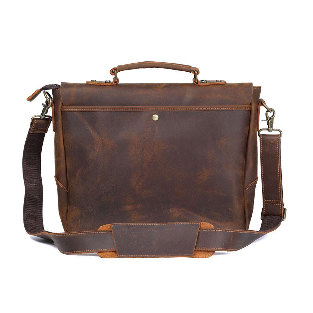 hudson sacoche vintage rétro intemporel messenger bag sac ordinateur cuir pleine fleur crazy horse pratique tendance mode quotidien travail bureau cours tablette achat bagar (18)