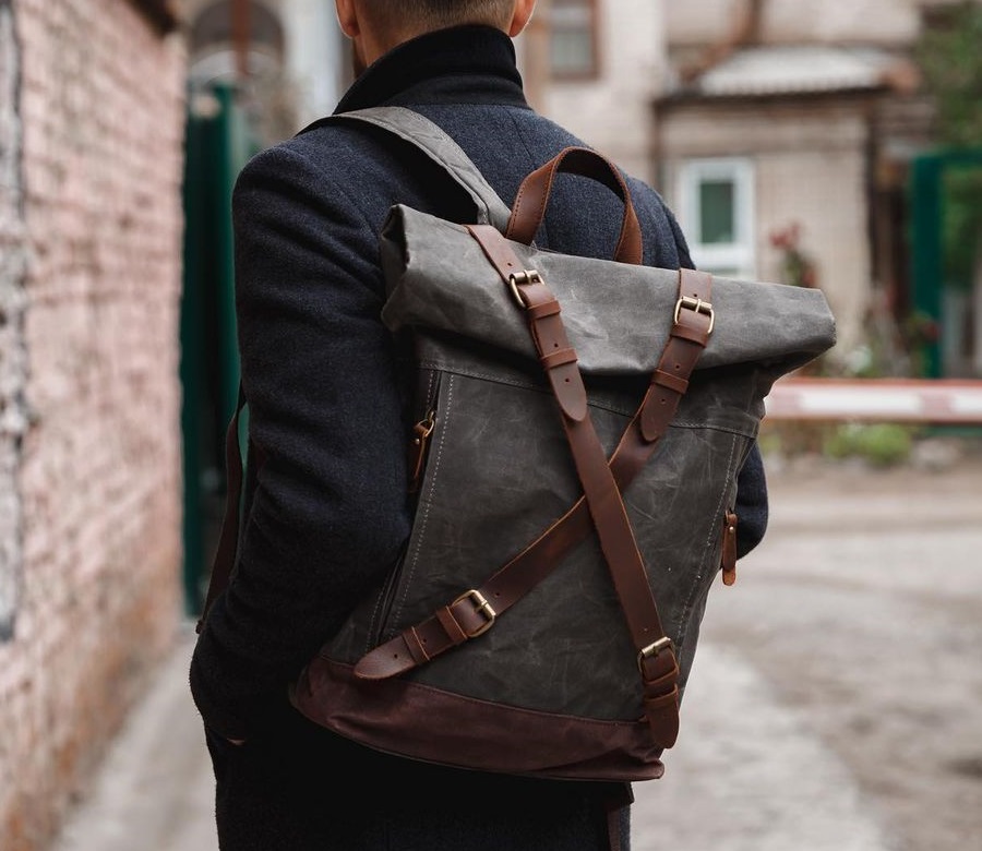 Sac à dos homme tendance cuir