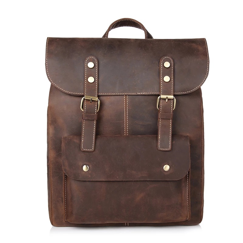 coronado sac à dos vintage rétro intemporel cuir backpack leather bag homme femme mode tendance achat boutique bagaran pratique (5)