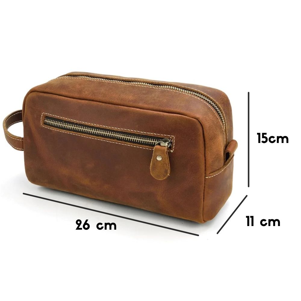 croft vintage rétro intemporel trousse toilette cuir pratique accessoire mode tendance chic cadeau bagaran boutique achat (72)