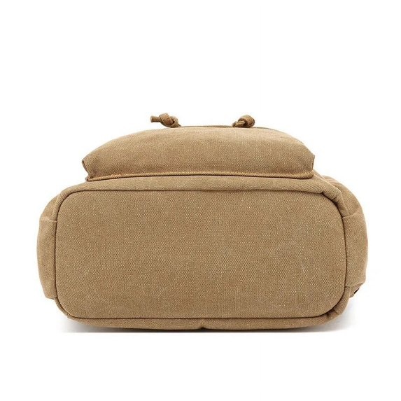 Sac à Dos Vintage Trigano Sherpa – Toile, Métal Et Cuir, état D’origine