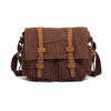 Vancouver sacoche rétro vintage intemporel messenger bag toile cuir bandoulière ordinateur achat boutique bagaran mode tendance quotidien cours travail décontracté (19)