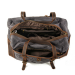 Marignol sac de voyage cuir crazy horse vintage rétro bagaran 3