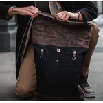 pike sac à dos militaire style vintage rétro mode voyage urbain ordinateur boutique bagaran achat toile cuir  (1)
