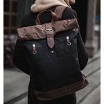 pike sac à dos militaire style vintage rétro mode voyage urbain ordinateur boutique bagaran achat toile cuir  (2)