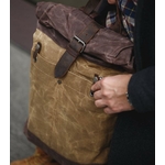 pike sac à dos militaire style vintage rétro mode voyage urbain ordinateur boutique bagaran achat toile cuir  (3)