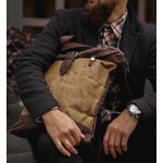 pike sac à dos militaire style vintage rétro mode voyage urbain ordinateur boutique bagaran achat toile cuir  (5)