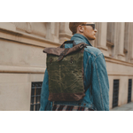 pike sac à dos militaire style vintage rétro mode voyage urbain ordinateur boutique bagaran achat toile cuir  (7)