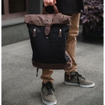 pike sac à dos militaire style vintage rétro mode voyage urbain ordinateur boutique bagaran achat toile cuir  (8)