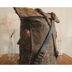 pinto sac à dos vintage rétro homme randonnée toile cuir bagaran boutique achat pratique mode tendance militaire (1)