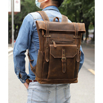 malaspina sac à dos en cuir pleine fleur crazy horse vintage rétro tendance bagaran achat boutique voyage quotidien (26)