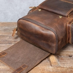 quesada sac à dos en cuir leather bag crazy horse homme achat boutique bagaran quotidien voyage randonnée (21)