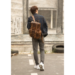 stefansson sac à dos en cuir pleine fleur vintage rétro intemporel voyage quotidien randonnée baroudeur achat bagaran boutique mode tendance (5)