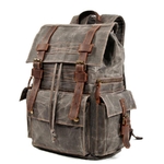 sac à dos vintage rétro intemporel ancien toile de coton cirée cuir backpack achat bagaran boutique mode tendance randonnée baroudeur pratique (4)