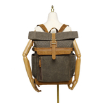 colomb sac à dos vintage rétro intemporel old school imperméable backpack rucksack waxed mode tendance bagaran achat boutique cadeau toile cuir pratique urbain (17)