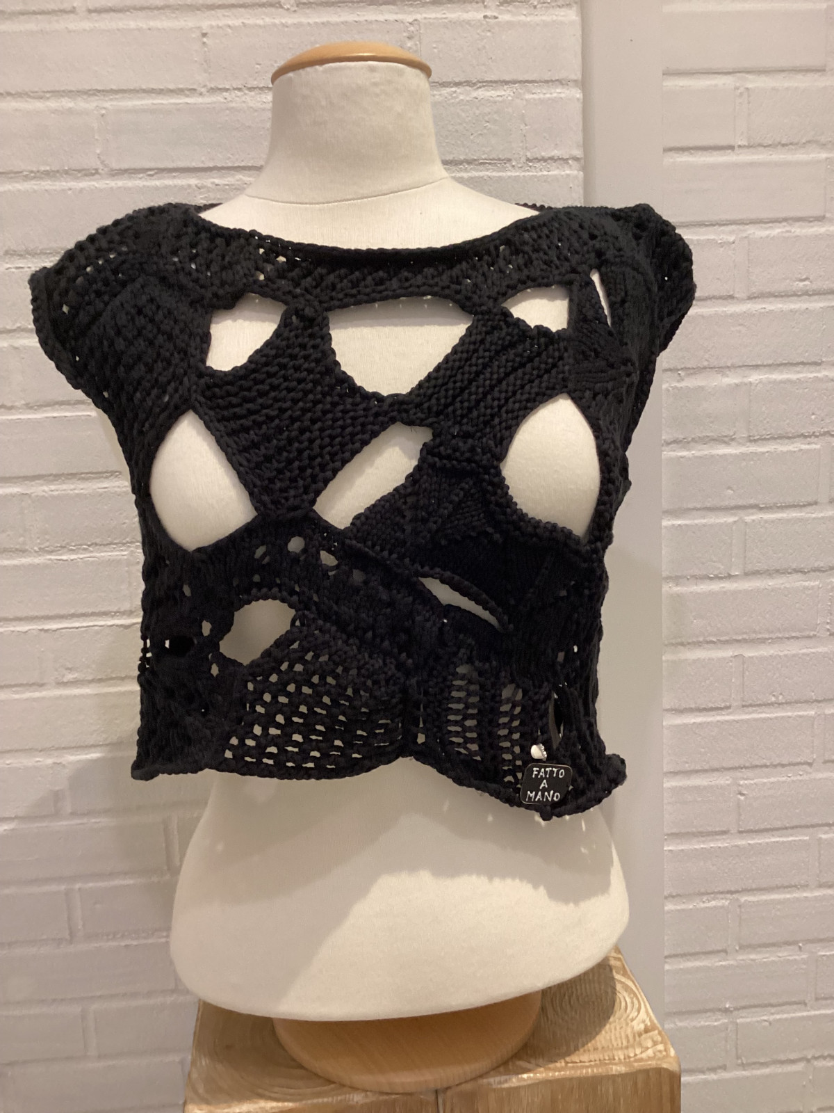 PULL CACHE EPAULES ELISA CAVALETTI NOIR