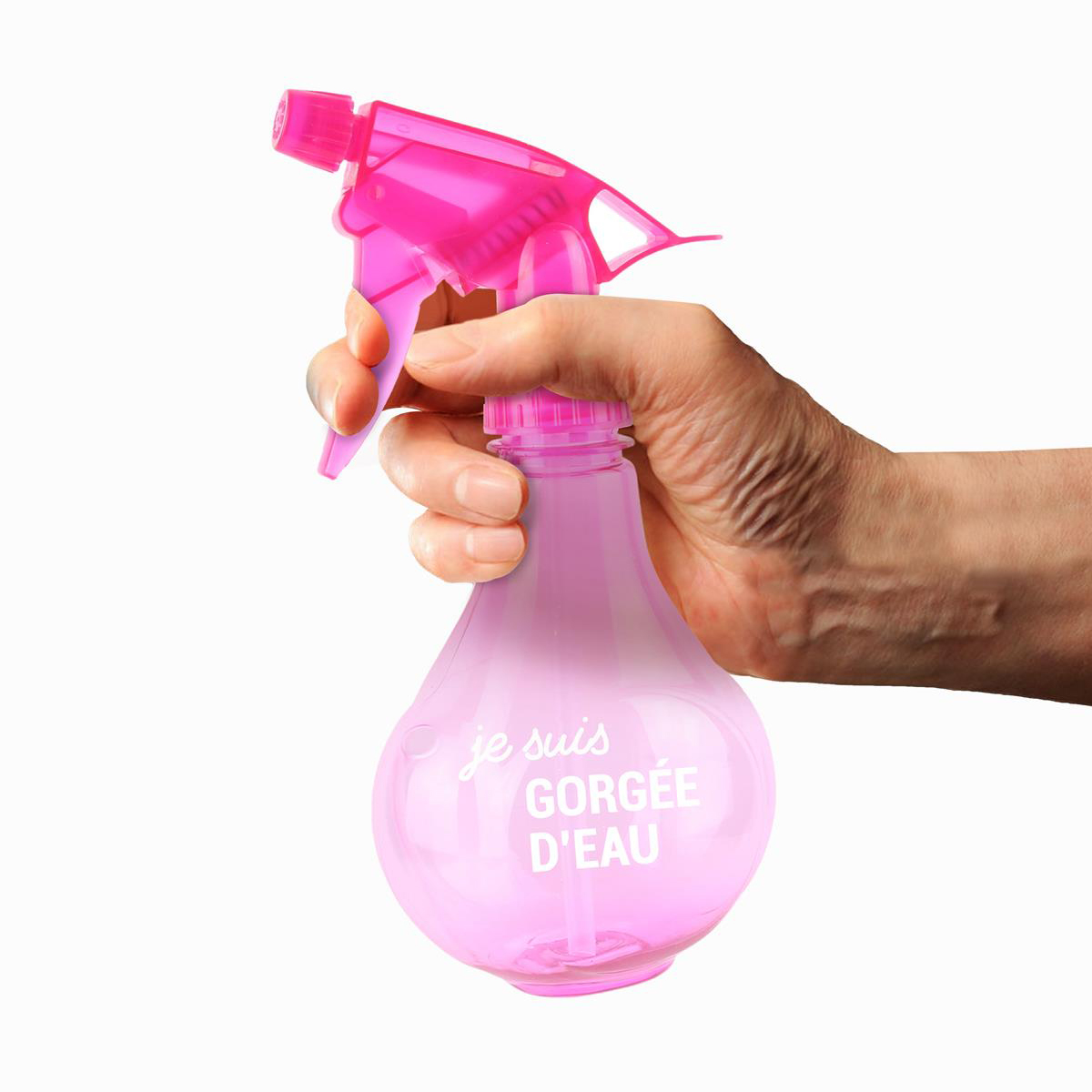 Vaporisateur Spray Plastique vide 330 ML rose