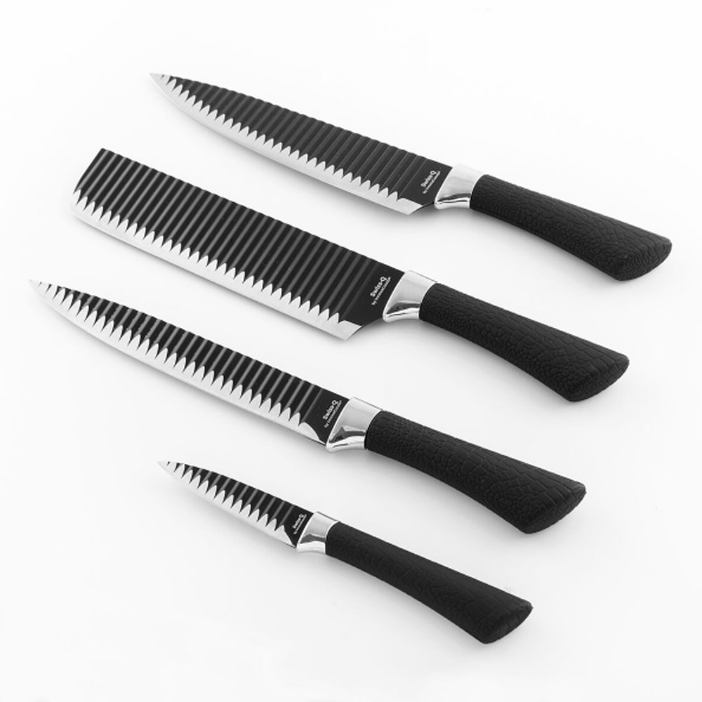 Harry Blackstone Airblade – Set 5 Couteaux de cuisine tranchant et